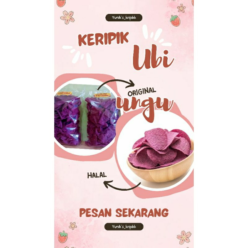 

Yunkis Kripikk Keripik Ubi ungu
