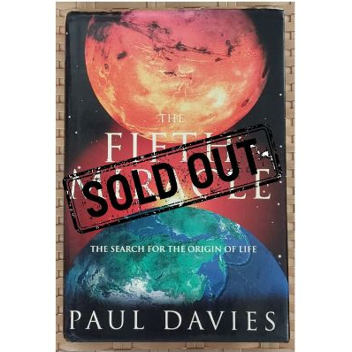FULL SIZE HB - The Fifth Miracle: The Search For the Origin of Life by Paul Davies, 1998, (English/b