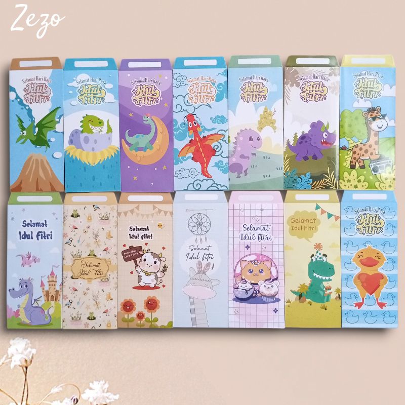 

Amplop Lebaran 2025 Jumbo Motif Hewan Lucu