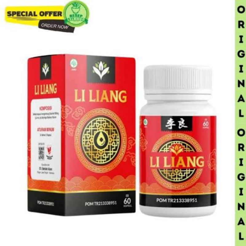 Obat Herbal Diabetes Li Liang BPOM - Li liang 30kapsul