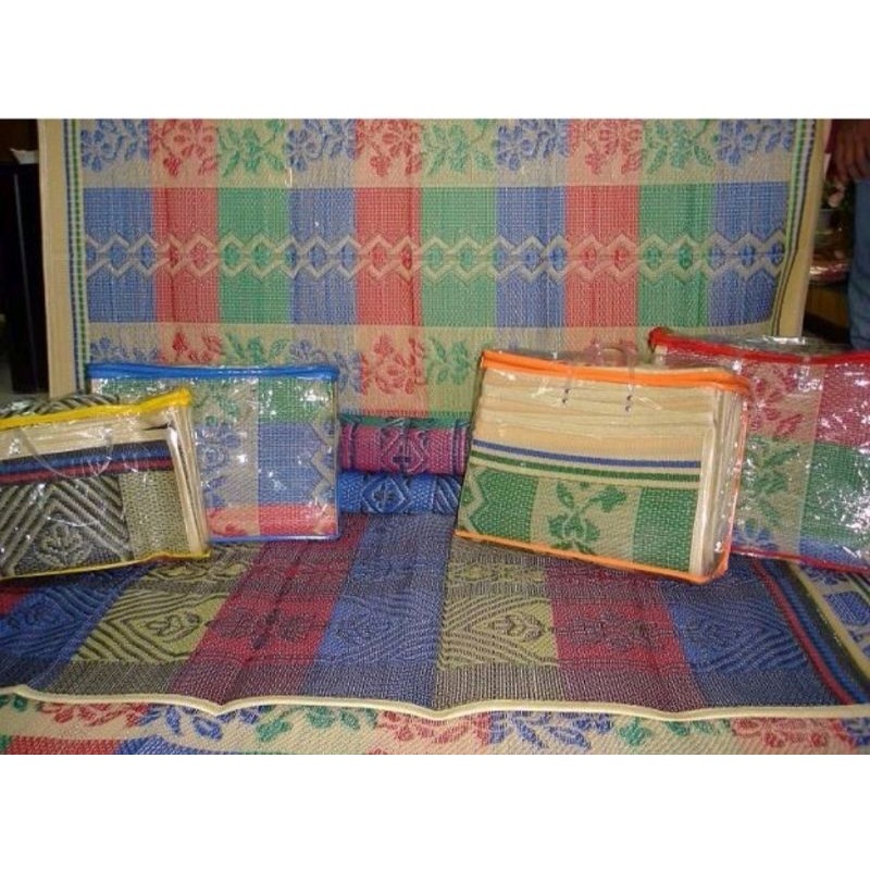 Tikar Plastik JUMBO 3x6 LEISURE MAT / Tikar Piknik / Tikar Lantai / Tikar Jepang / Tikar Lipat Tas