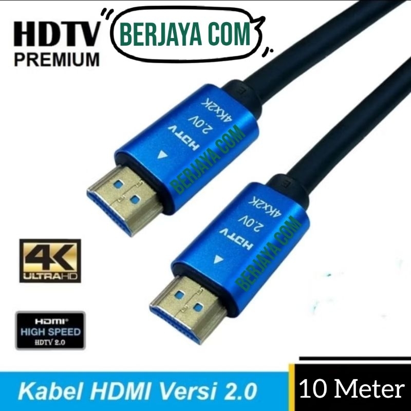 Kabel Hdmi 4k 10m - Kabel Hdmi to Hdmi ultra Hd 4k 10meter