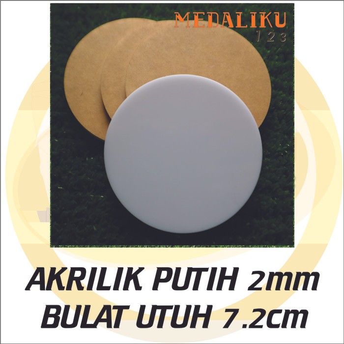 

AKRILIK BAHAN MEDALI BULAT 2MM DIAMETER 72 CM AKRILIK PUTIH