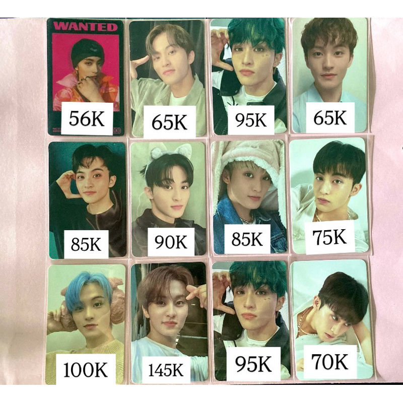 Photocard Official NCT Mark Lee