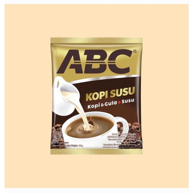 

Kopi ABC Susu Renceng - 10 sachet