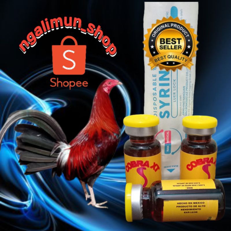 DOPING AYAM laga terbaik Biar GANAS ayam aduan pisau taji super power full Cobra XT ORIGINAL