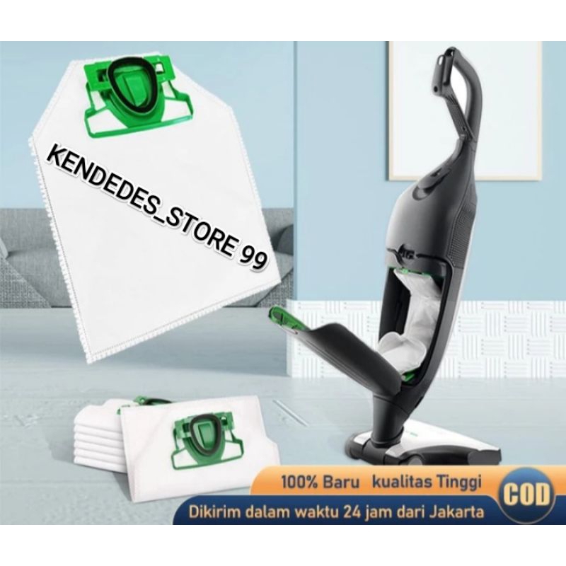 Kantong Debu Vorwerk Kobold Vk200 Fp200 Penyedot Debu 6 pcs