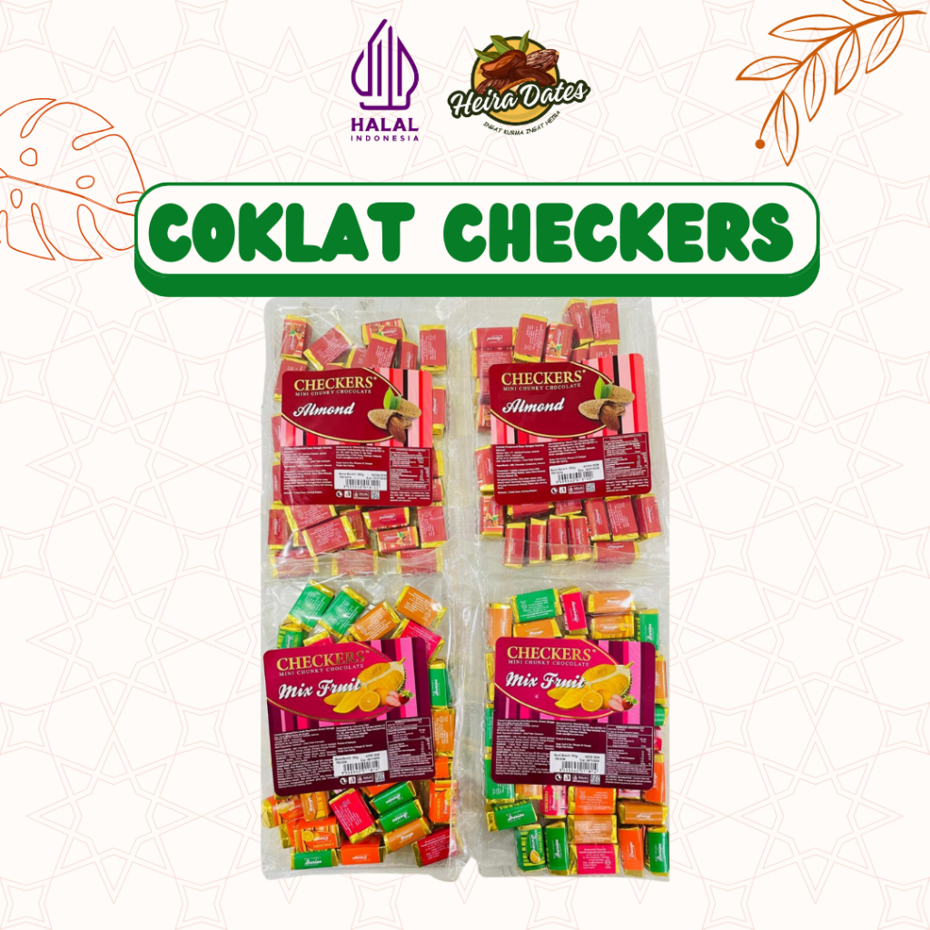 Coklat Checkers Malaysia 300gr