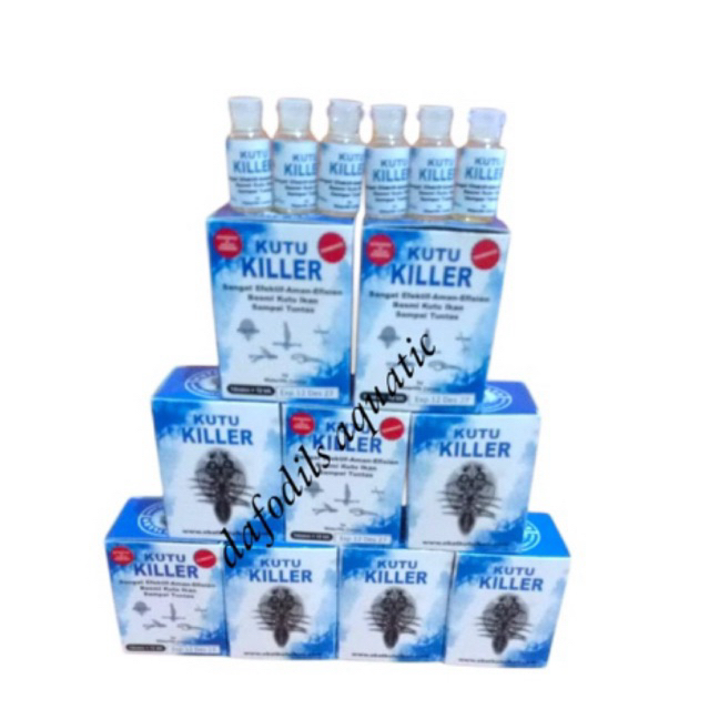 Obat Kutu Ikan Pembasmi Kutu Ikan Anti Kutu Ikan Hias Kutu Killer