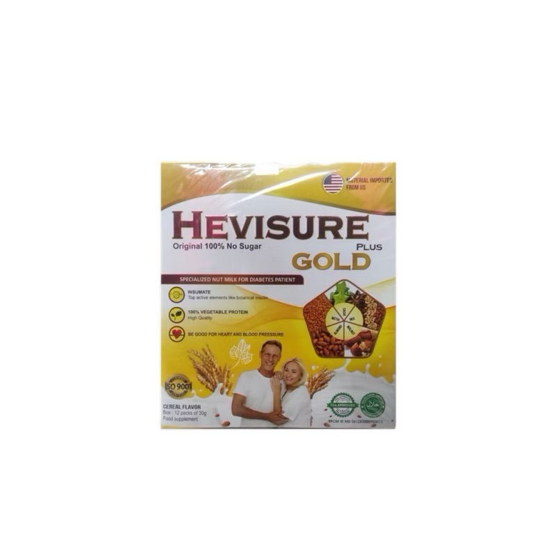 

Hevisure Gold Milk Susu Obat Diabetes Kencing Manis Original Asli