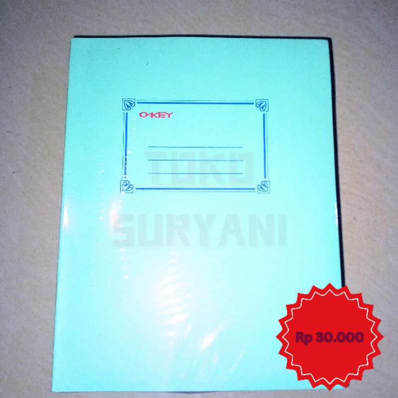 

BUKU TULIS OKEY ISI 38 LEMBAR 1 PAK