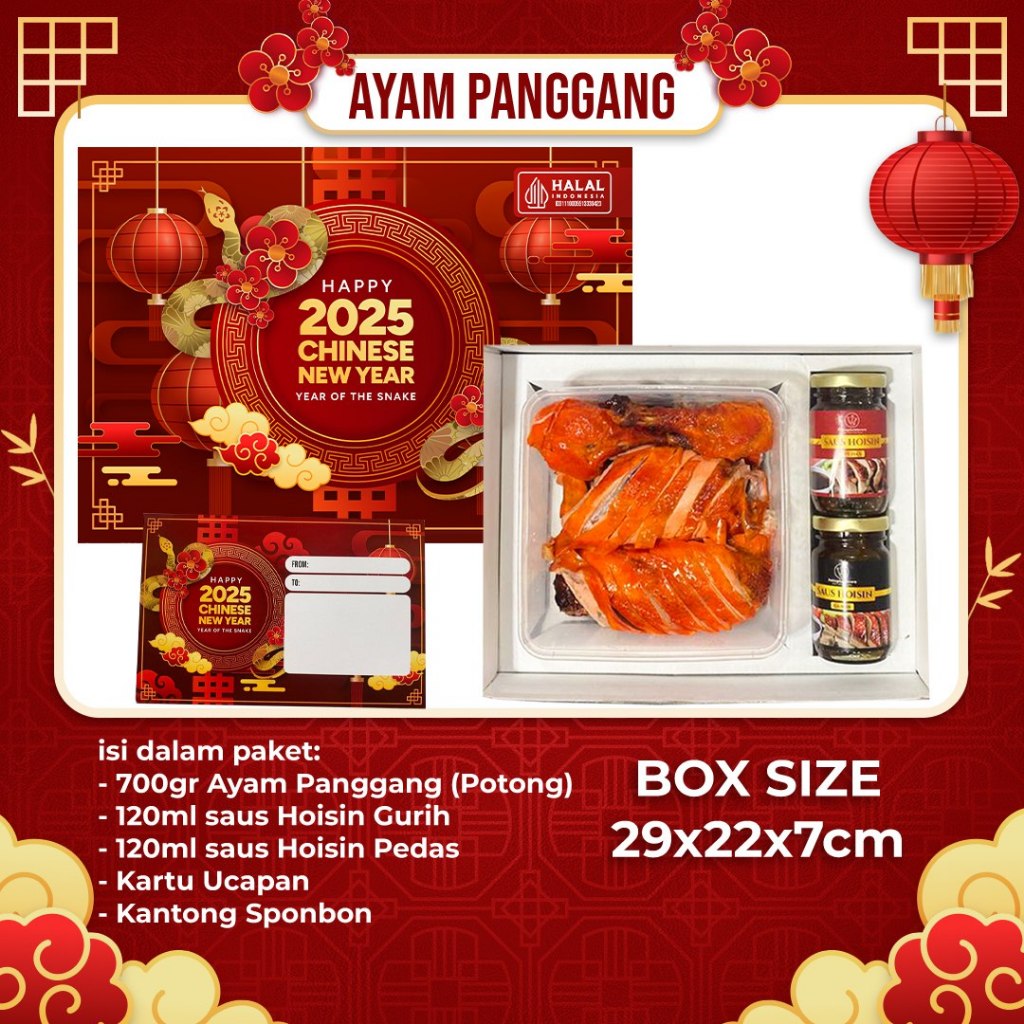 

Hampers Imlek Ayam Panggang READY LANGSUNG KIRIM