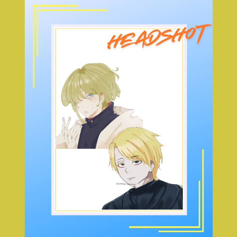 commission anime art || headshot