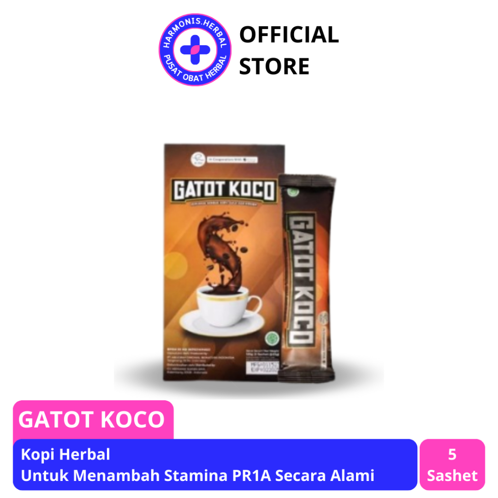 

dR. Hen Kopi Gatot Koco Suplemen Vitalitas Minuman Coffee Herbal Alam