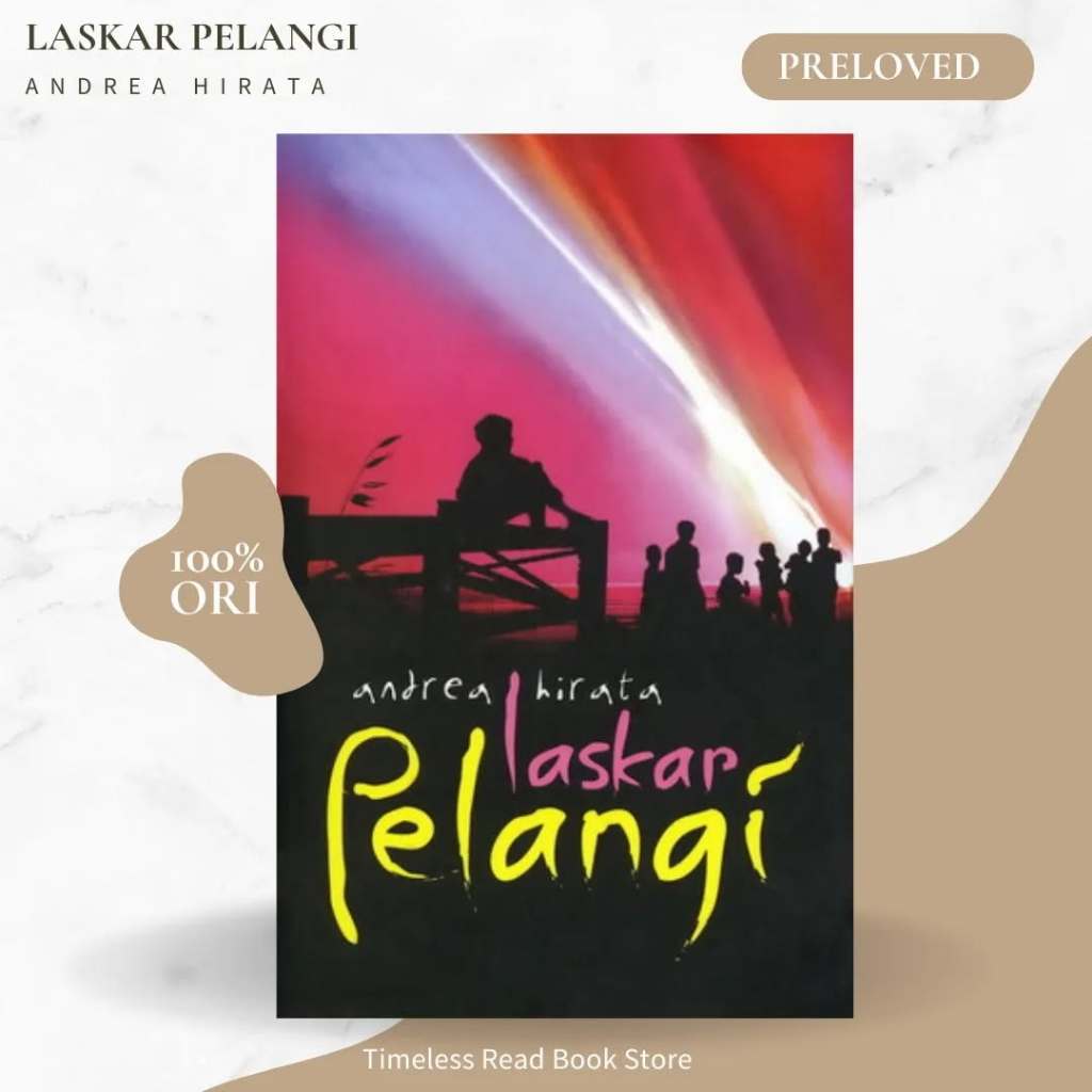 Jual Buku Laskar Pelangi International Best Seller Karya Andrea Hirata Preloved Original