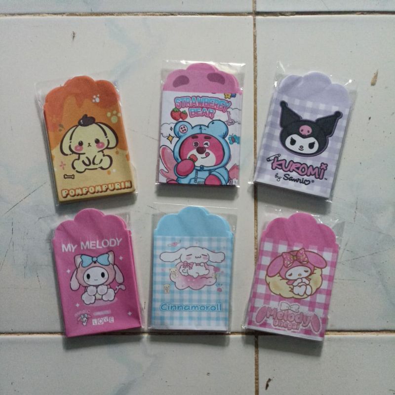 

[PACK] Amplop SANRIO SIAP PAKAI ISI 10