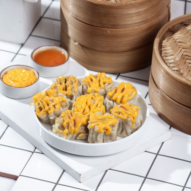 

RB Dimsum 50 Pcs Harga Pabrik Termurah - Ukuran Besar +- 30 Gram