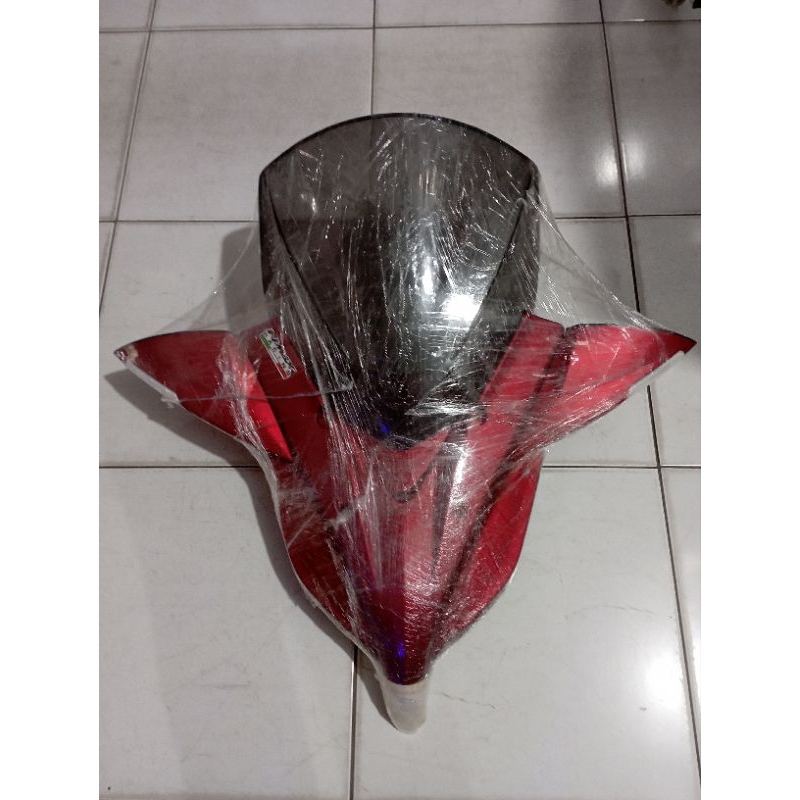 Tameng Nmax lama+spion+visor