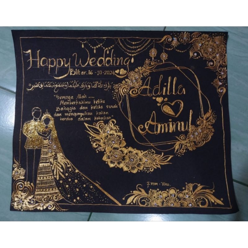 

Henna carft pigura seserahan nikah, kado wisuda , kado ulang tahun