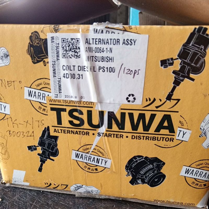 (WRJY) DINAMO AMPER / ALTERNATOR COLT DIESEL PS100 / PS120