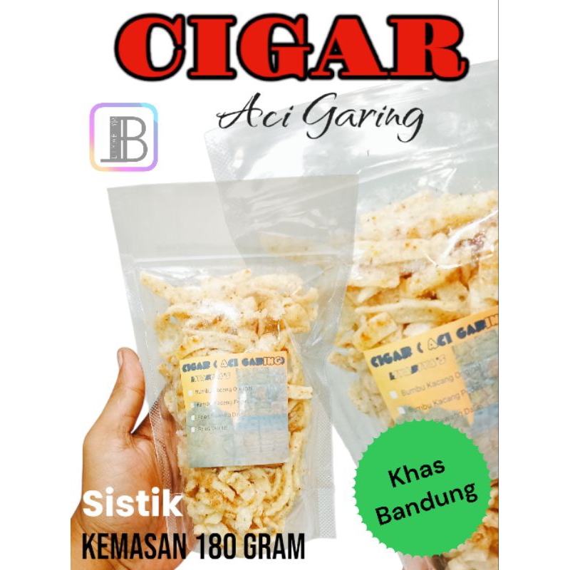 

CIGAR Aci Garing sistik - keripik cireng khas bandung
