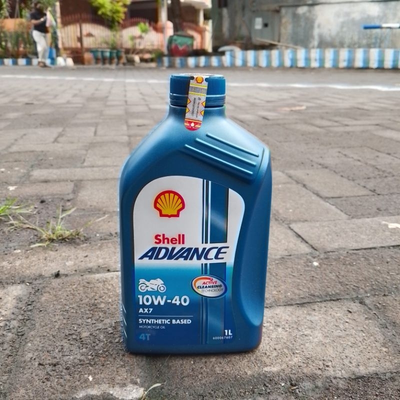 AX7 10w40 4T 1LITER shell advance oli motor bebek