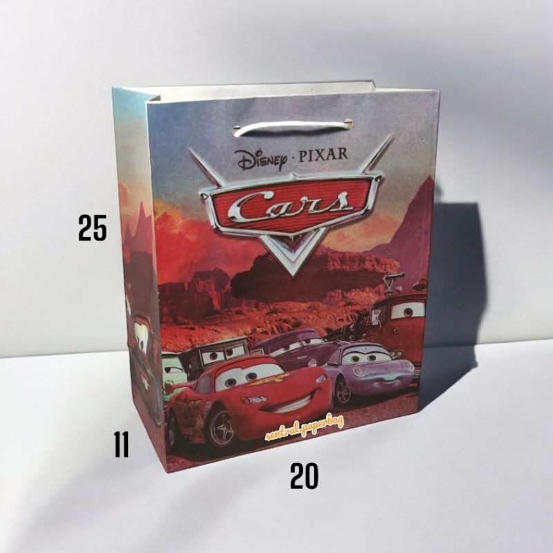 

paperbag karakter cars uk 20x11x25