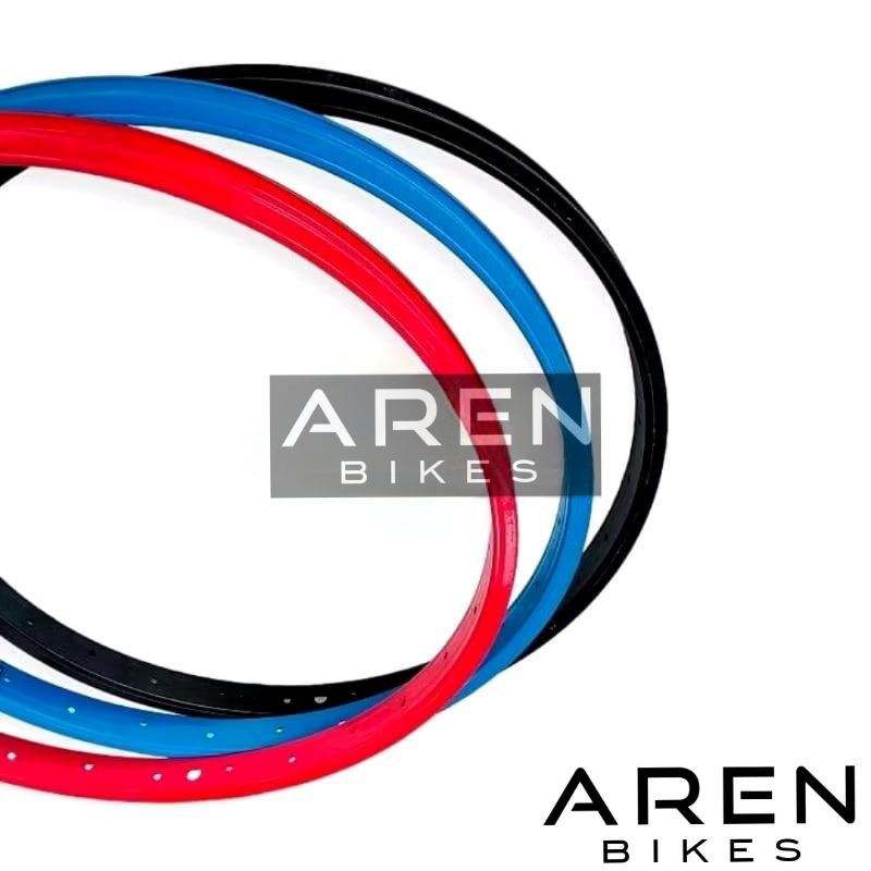 VELG RIMS SEPEDA 20 INCH LUBANG 28 HOLE 28H MINION BMX MINITREX SELI LIPAT SINGLE WALL ALLOY ALUMUNI