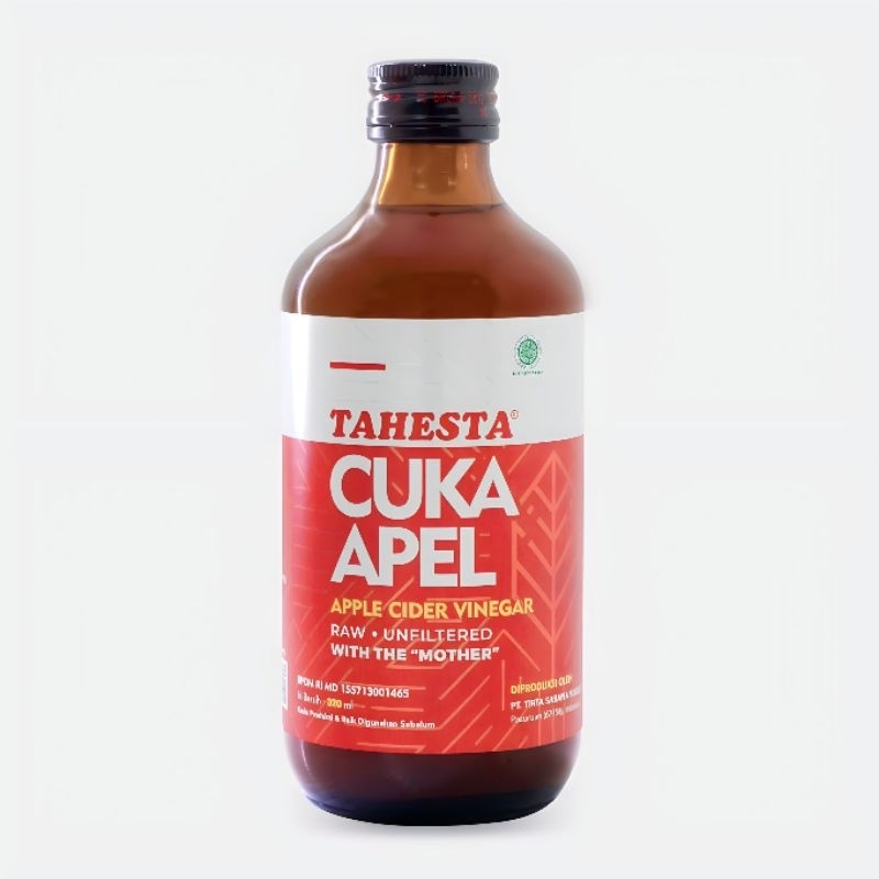 

Cuka Apel Tahesta Premium Cuka Apel Isi 320ml