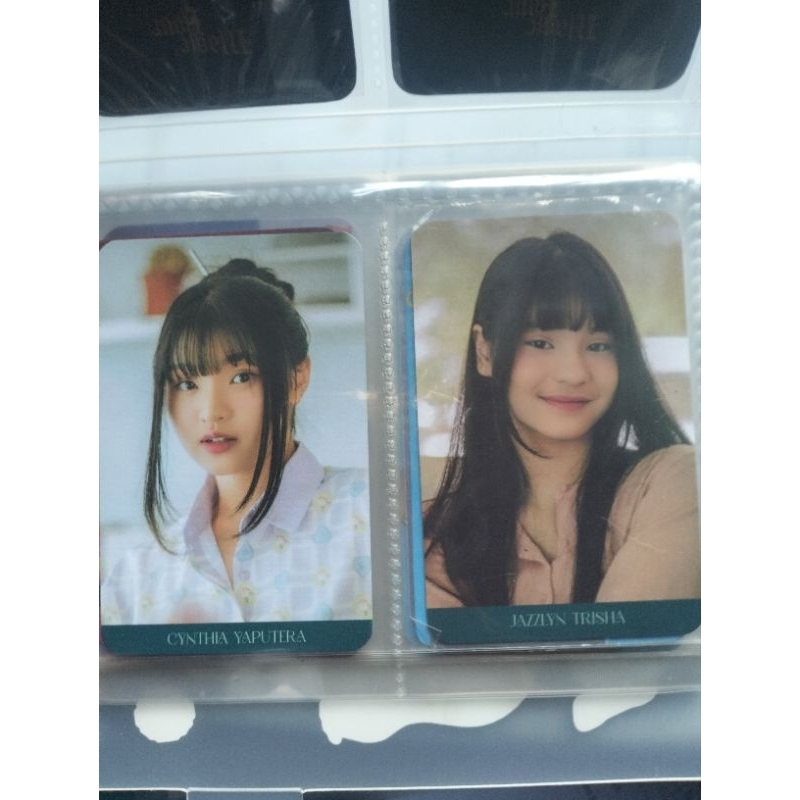 Photocard (PC) JKT48 Kalender 2025 A Gaze Of Dream - Cynthia, Trisha