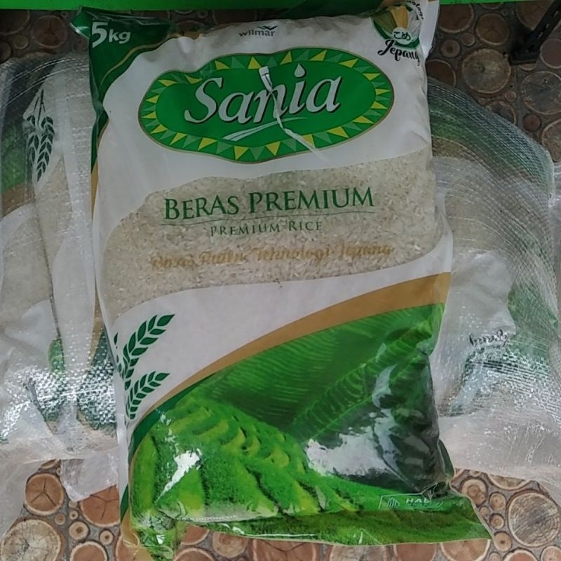 

Beras Sania 5kg 1sak