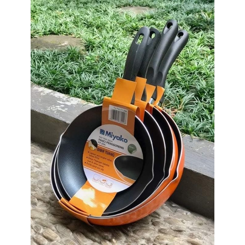 Teflon Miyako Ukuran 20cm / Frypan Miyako Ukuran 20cm Anti Lengket
