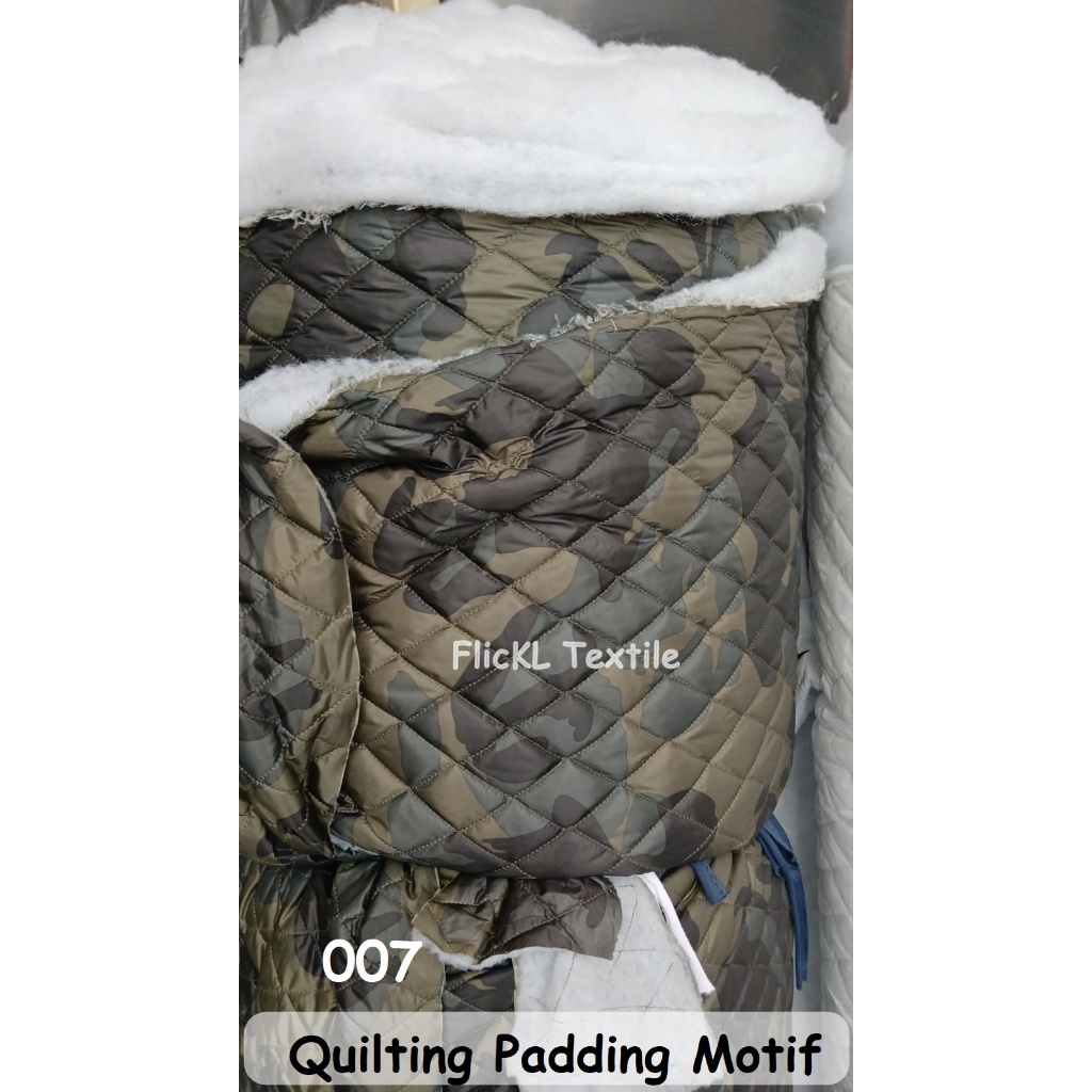 Kain Quilting Motif Bahan Quilting Padding Corak Quilting Salur Loreng