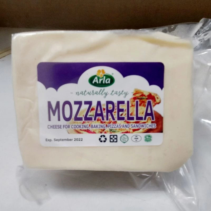 

toping makanan panas lumer pizza steak mie burger toppoki bakso keju mozzarella molor kemasan 500 gram