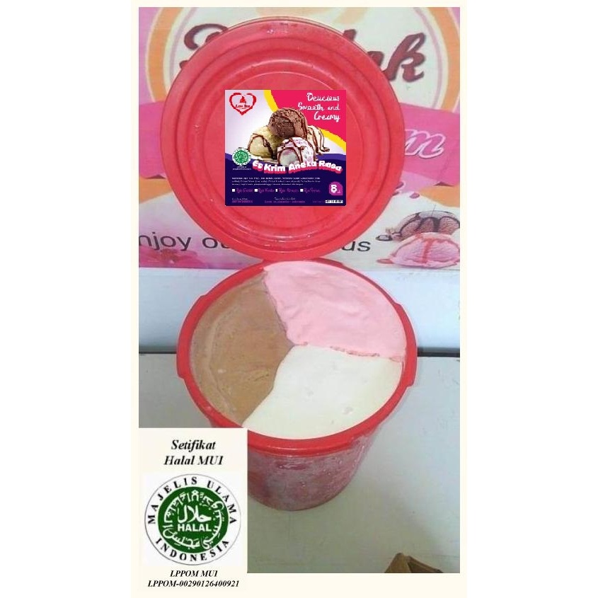 

Ice cream 8 liter utk cafe hajatan bisa COD bayar di tempat