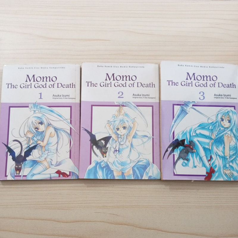 KOMIK MOMO THE GIRL GOD OF DEATH SATU SET