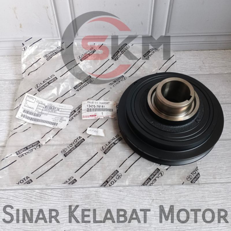 PULLEY PULLY KER KRUK AS TOYOTA DYNA HINO DUTRO 130 HT ORIGINAL 13470-78161