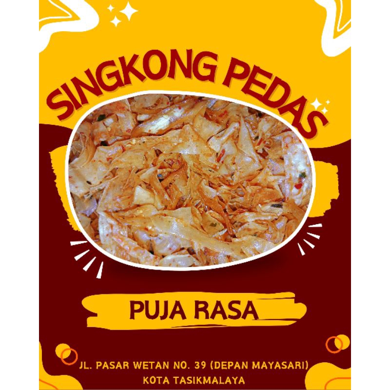 

SINGKONG KRIWIL PEDAS 250g