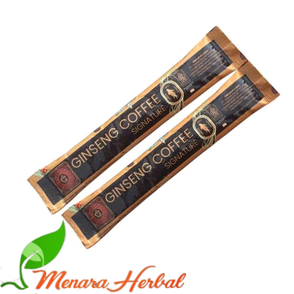 

Kopi Ginseng Signature | CNI Ginseng Coffee Signature Per Pcs