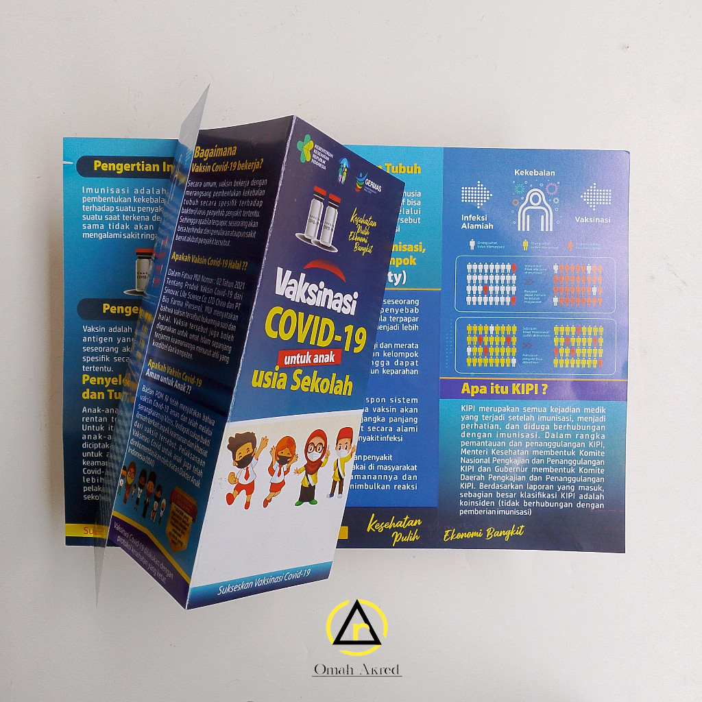 

Leaflet Vaksinasi COVID 19 Untuk Anak Sekolah - Leaflet Corona - Germas