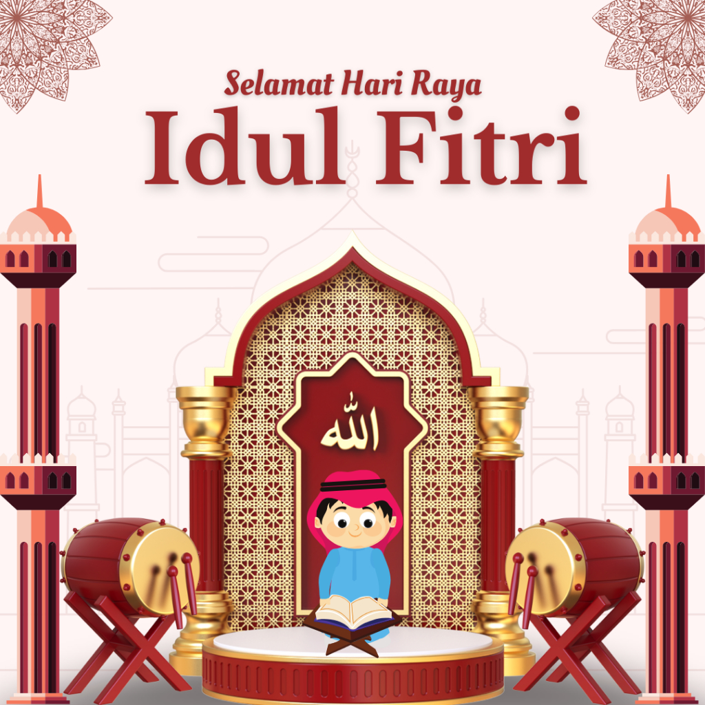 

Stiker Ucapan Lebaran / Stiker Parsel Box Lebaran Hari Raya / Stiker Bingkisan Idul Fitri
