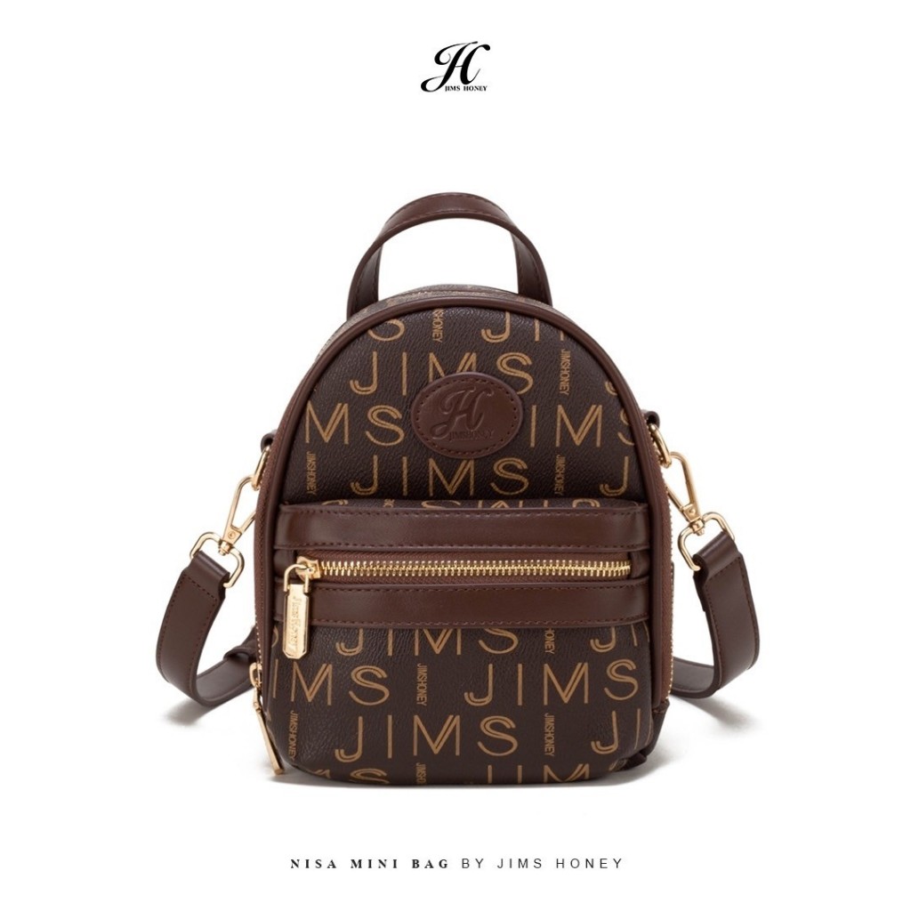 JIMSHONEY - NISA  BAGPACK - TAS GENDONG WANITA - TAS GENDONG MINI