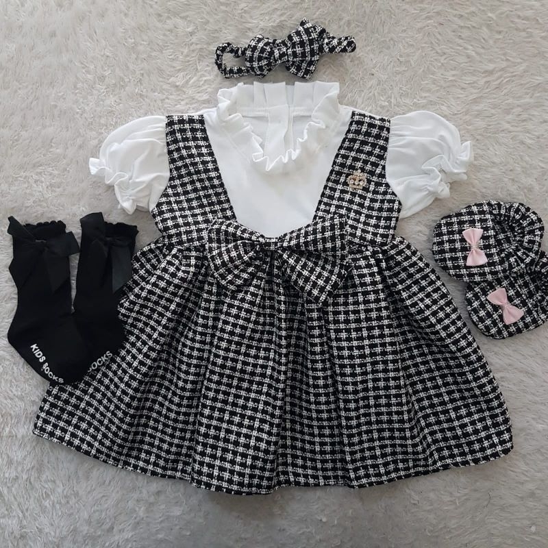 Baju Bayi Darling dress set pakaian bayi