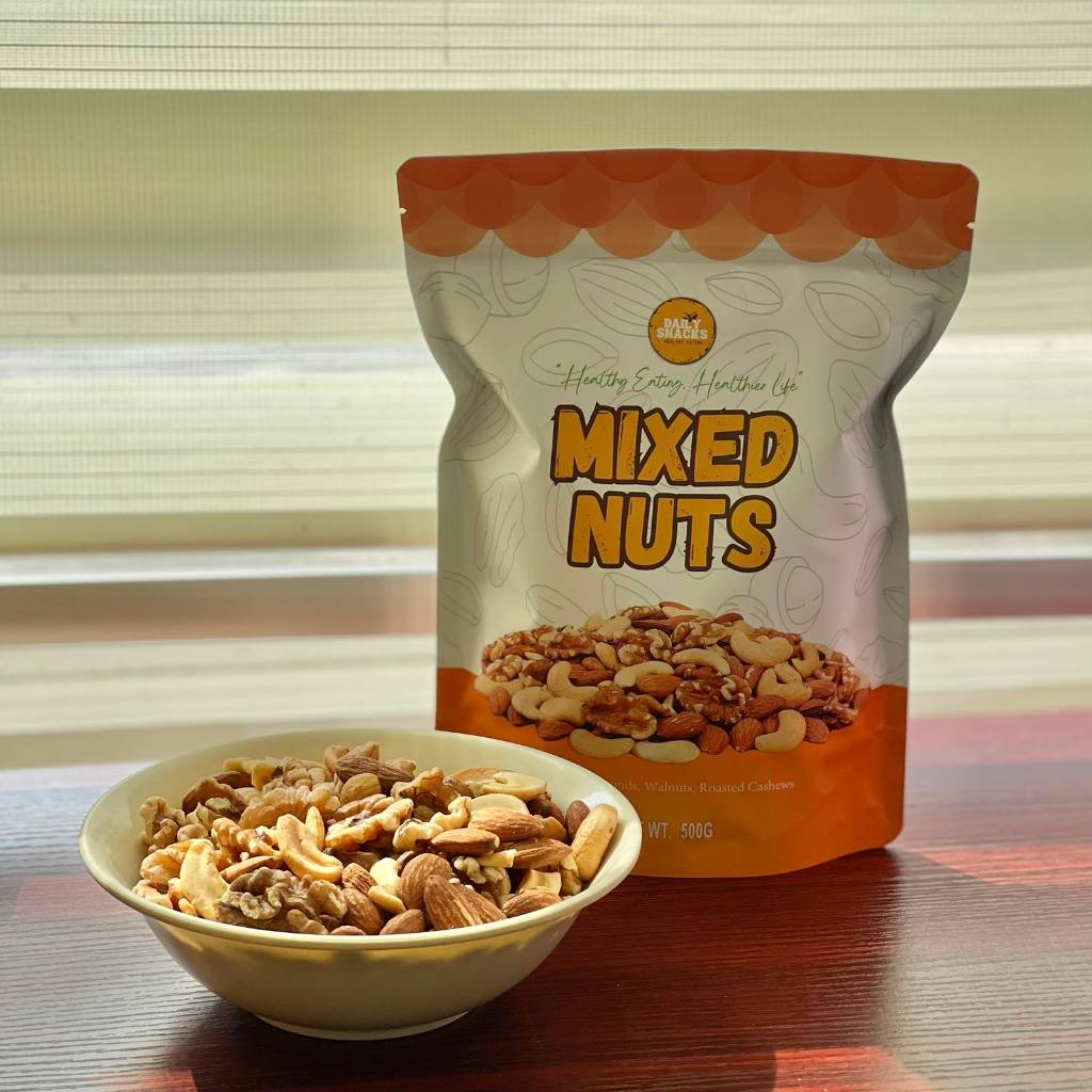 

RB Daily Snacks Mixed Nuts Camilan Kacang Campuran (Pouch)