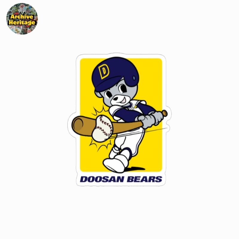 

sticker Doosan Bears logo baseball team stiker
