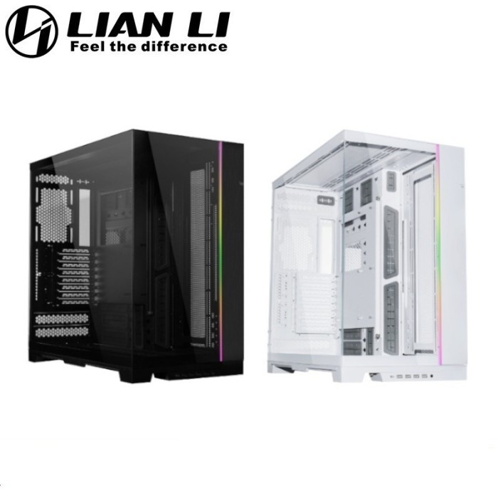 LIAN LI O11 EVO DYNAMIC XL PC Gaming Case Casing E-ATX Front RGB Strip/Reversible Mode