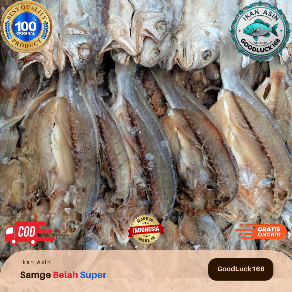 

Ikan Asin Samge Belah Super