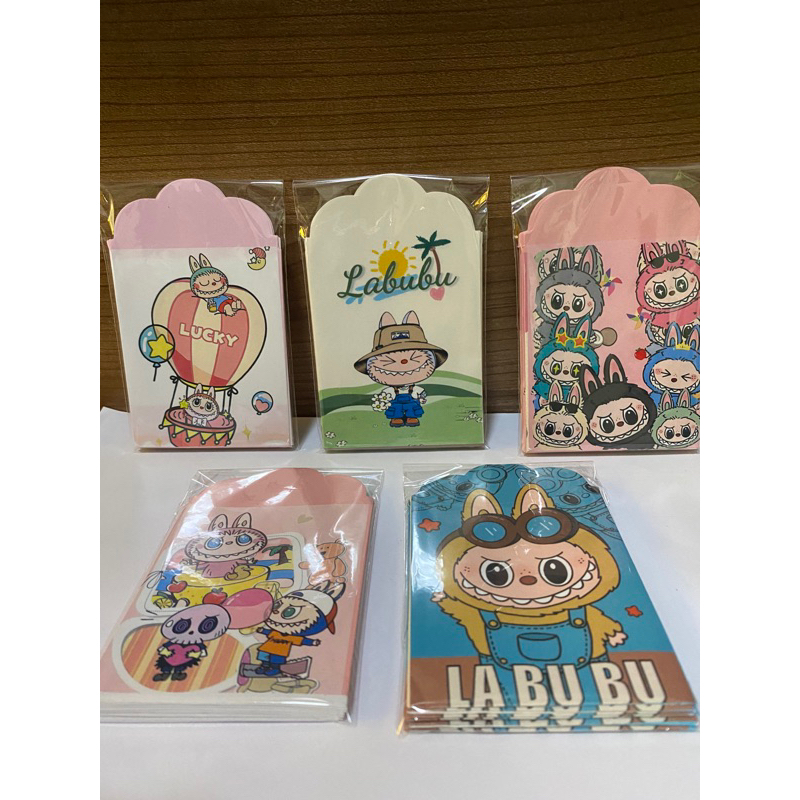 

Amplop Lebaran seri Labubu tanpa manik (isi 10pcs)