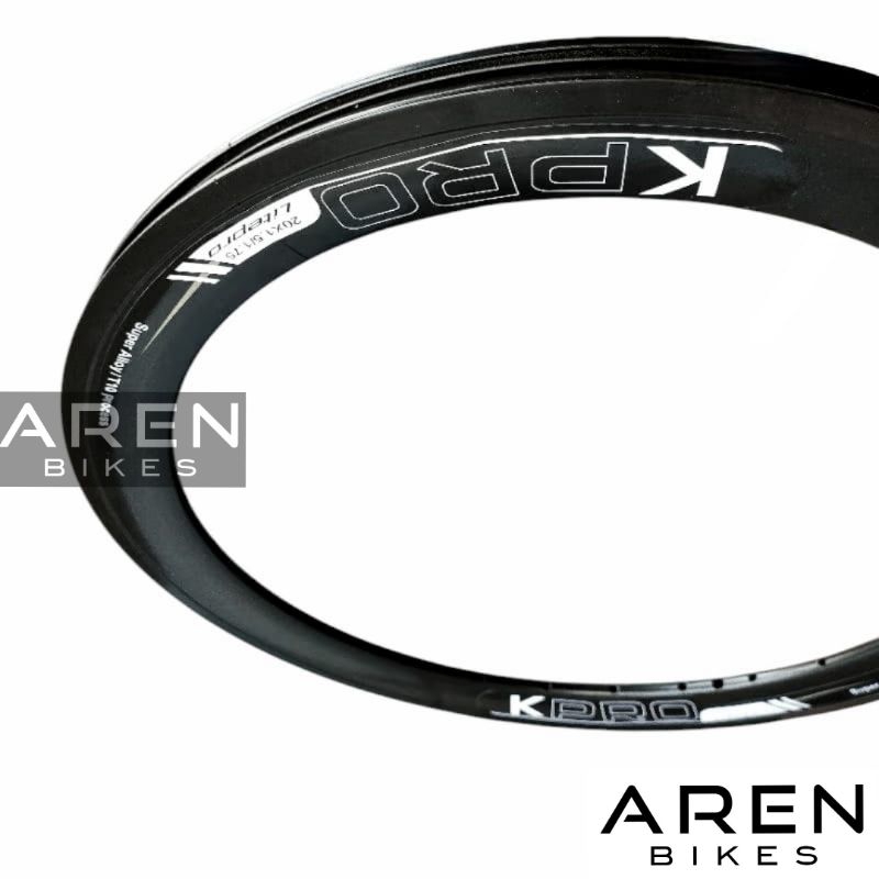 VELG SEPEDA 20 x 1.50 1.75 LITEPRO KPRO 406 MURNI RIMS RIM 20x1.50 20x1.75 28H 32H HOLE LUBANG 28 32