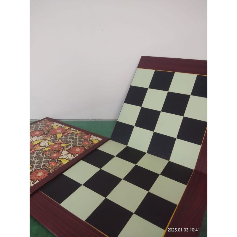 Chess Board Papan Catur lipat 4 tipe ARJUNA DGT PRO warna solid